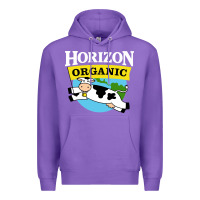 Purple horizon organic milk Premium Hoodie - linhVisuals