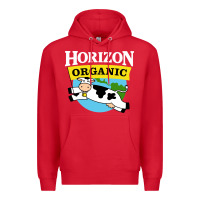 Red horizon organic milk Premium Hoodie - linhVisuals