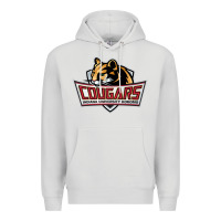 Dove Grey cougars, kokomo education Premium Hoodie - linhVisuals