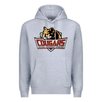 Heather Grey cougars, kokomo education Premium Hoodie - linhVisuals