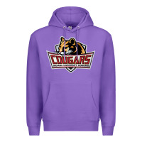 Purple cougars, kokomo education Premium Hoodie - linhVisuals