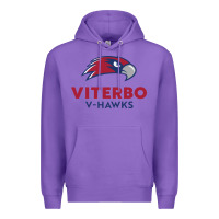 Purple v-h4wks, viterbo, education Premium Hoodie - linhVisuals