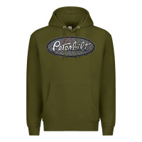 Army Green Peterbilt Trucks Premium Hoodie - linhVisuals