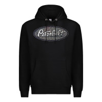 Black Peterbilt Trucks Premium Hoodie - linhVisuals