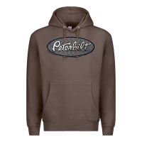 Coffee Peterbilt Trucks Premium Hoodie - linhVisuals