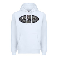 White Peterbilt Trucks Premium Hoodie - linhVisuals