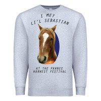 Heather Grey I met lil Sebastian Premium Sweatshirt - Bettercallsaul