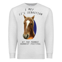 Oatmeal Heather I met lil Sebastian Premium Sweatshirt - Bettercallsaul