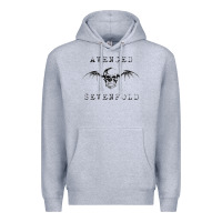 Heather Grey avenged sevenfold [tw] Premium Hoodie - linhVisuals