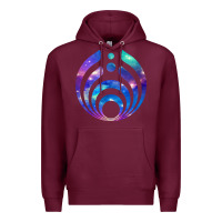 Burgundy bassnectar 07 [tb] Premium Hoodie - linhVisuals