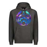 Charcoal Heather bassnectar 07 [tb] Premium Hoodie - linhVisuals