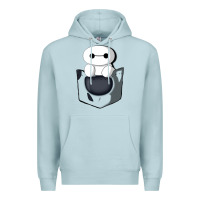 Blue Mist baymax in pocket [tb] Premium Hoodie - linhVisuals