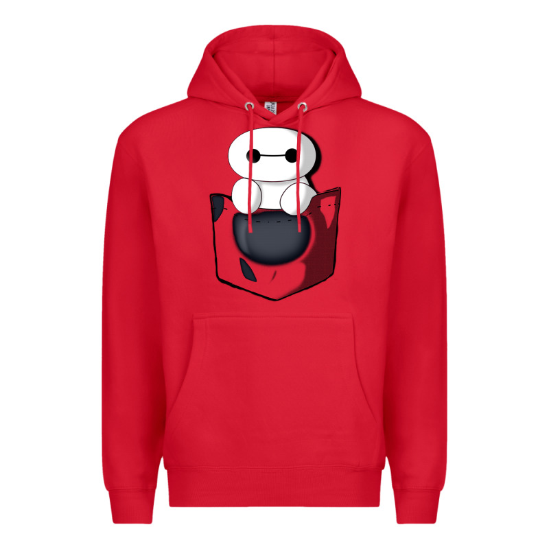 Baymax In Pocket [tb] Premium Hoodie by linhVisuals | Teevron