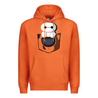 Carrot baymax in pocket [tb] Premium Hoodie - linhVisuals