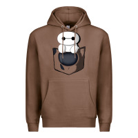 Chestnut baymax in pocket [tb] Premium Hoodie - linhVisuals