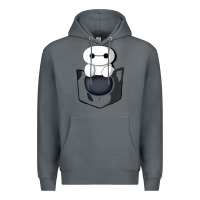 Rock baymax in pocket [tb] Premium Hoodie - linhVisuals