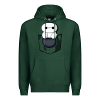 Sports Green baymax in pocket [tb] Premium Hoodie - linhVisuals