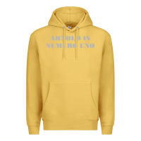 Antique Gold arnold is numero uno Premium Hoodie - linhVisuals