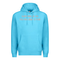 Ocean Blue arnold is numero uno Premium Hoodie - linhVisuals