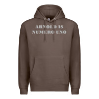 Coffee arnold is numero uno Premium Hoodie - linhVisuals