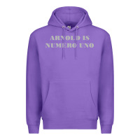 Purple arnold is numero uno Premium Hoodie - linhVisuals
