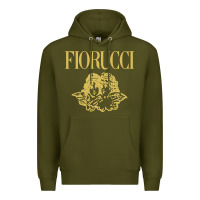 Army Green fiorucci Premium Hoodie - linhVisuals