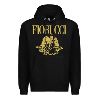 Black fiorucci Premium Hoodie - linhVisuals