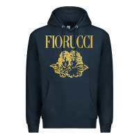Navy fiorucci Premium Hoodie - linhVisuals