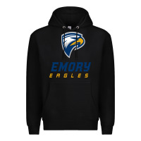 Black emory eagles Premium Hoodie - linhVisuals
