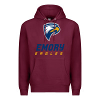 Burgundy emory eagles Premium Hoodie - linhVisuals