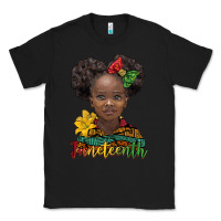 Black juneteenth african girl Classic Tee - BarkalooDesign
