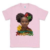 Bubblegum Pink juneteenth african girl Classic Tee - BarkalooDesign