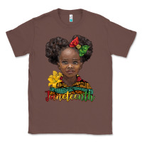 Chestnut juneteenth african girl Classic Tee - BarkalooDesign