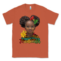 Copper juneteenth african girl Classic Tee - BarkalooDesign