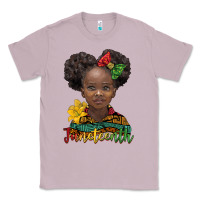 Lilac juneteenth african girl Classic Tee - BarkalooDesign