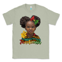 Matcha juneteenth african girl Classic Tee - BarkalooDesign