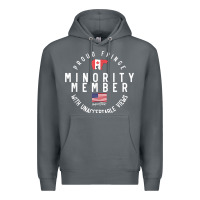 Rock proud member of small fringe minority with unacceptable view t shirt Premium Hoodie - linhVisuals