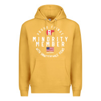 Mustard proud member of small fringe minority with unacceptable view t shirt Premium Hoodie - linhVisuals