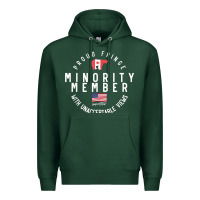 Sports Green proud member of small fringe minority with unacceptable view t shirt Premium Hoodie - linhVisuals