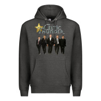 Charcoal Heather Celtic Thunder Premium Hoodie - linhVisuals