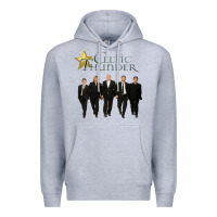 Heather Grey Celtic Thunder Premium Hoodie - linhVisuals