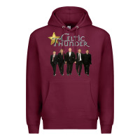 Burgundy Celtic Thunder Premium Hoodie - linhVisuals
