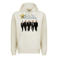 Oatmeal Heather Celtic Thunder Premium Hoodie - linhVisuals