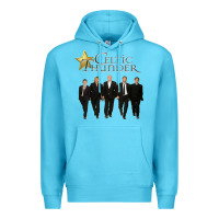 Ocean Blue Celtic Thunder Premium Hoodie - linhVisuals