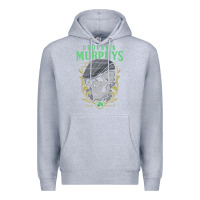 Heather Grey dropkick murphy's Premium Hoodie - linhVisuals