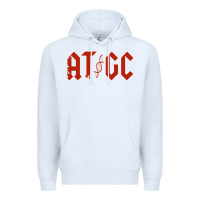 White atgc funny science Premium Hoodie - linhVisuals