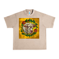 French Oak christmas charolais cow face Urban Heavy Tee - LillyAllenDesigns