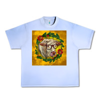 Grape Ice christmas charolais cow face Urban Heavy Tee - LillyAllenDesigns