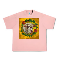 Salmon christmas charolais cow face Urban Heavy Tee - LillyAllenDesigns