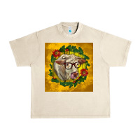 Sandshell christmas charolais cow face Urban Heavy Tee - LillyAllenDesigns